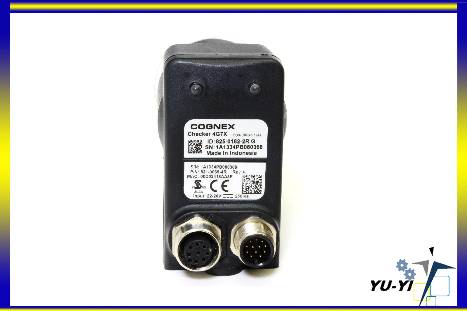 Cognex Checker 4G7X CKR4G7X CKR 82501822R 4G 4G7 C4G724XE00 Sensor